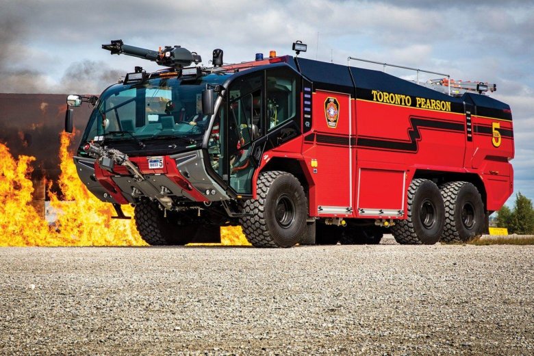 Пожарная машина rosenbauer panther