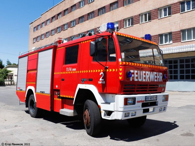 Ивеко магирус пожарные машины