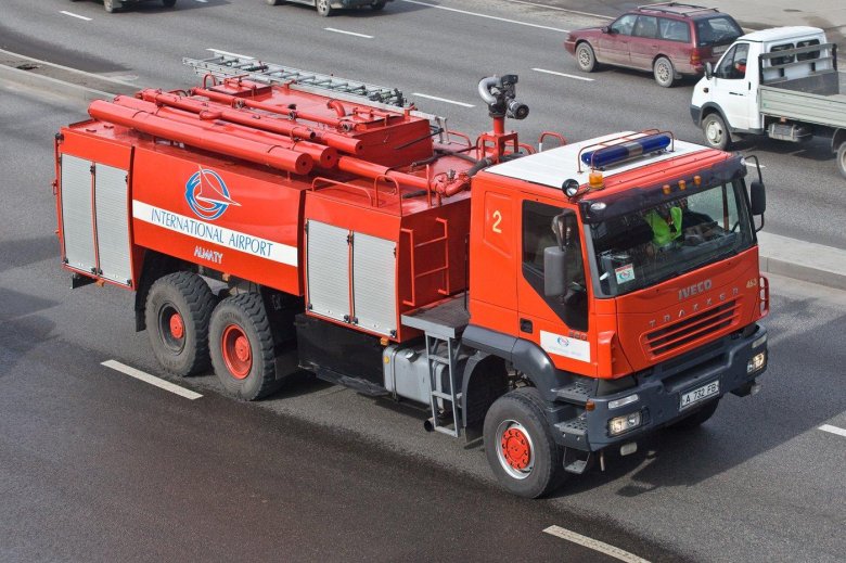 Iveco trakker пожарная машина
