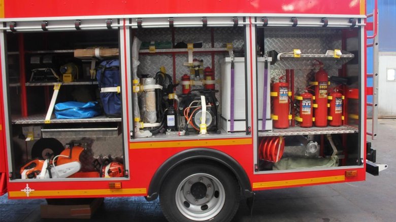 Пожарно техническое вооружение пожарного автомобиля