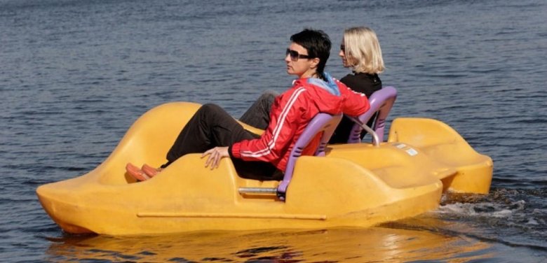 Катание на катамаране