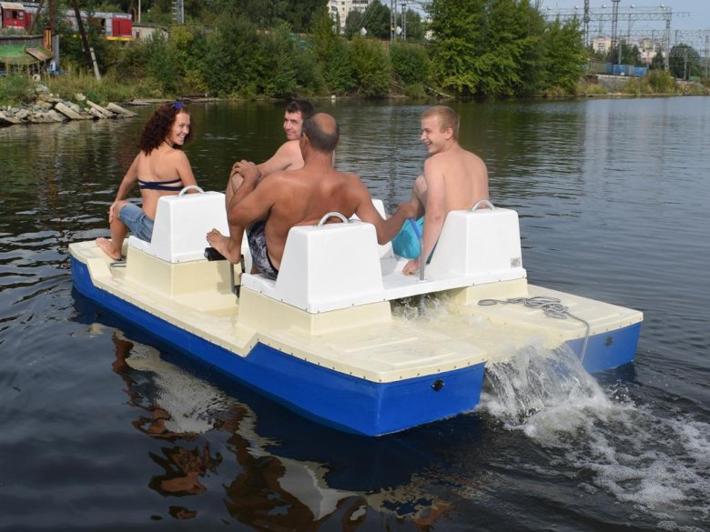 Катамаран тортилла вело 4к