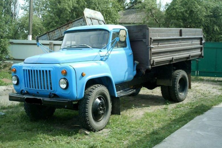 Грузовик газ 53 самосвал