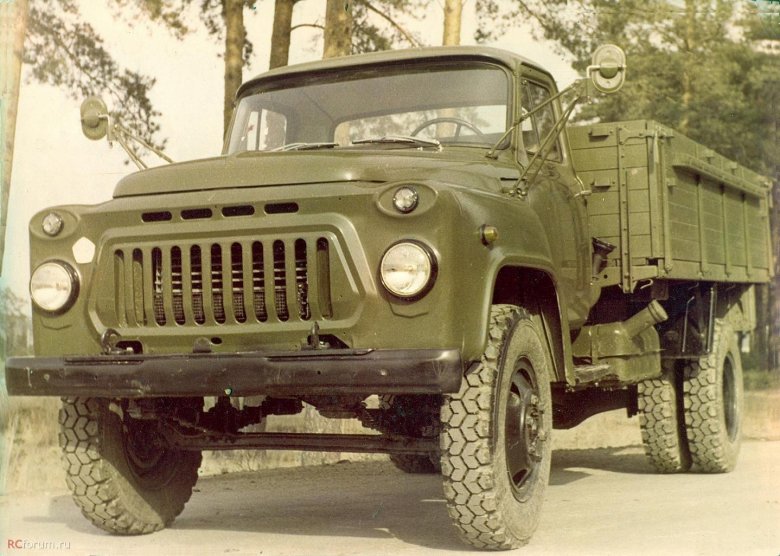 Газ 53 военный