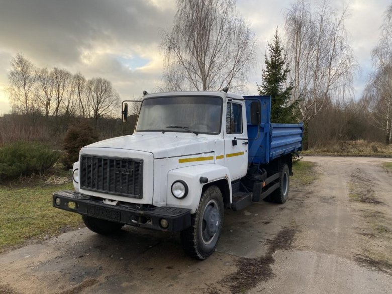 Грузовик газ 3309 самосвал