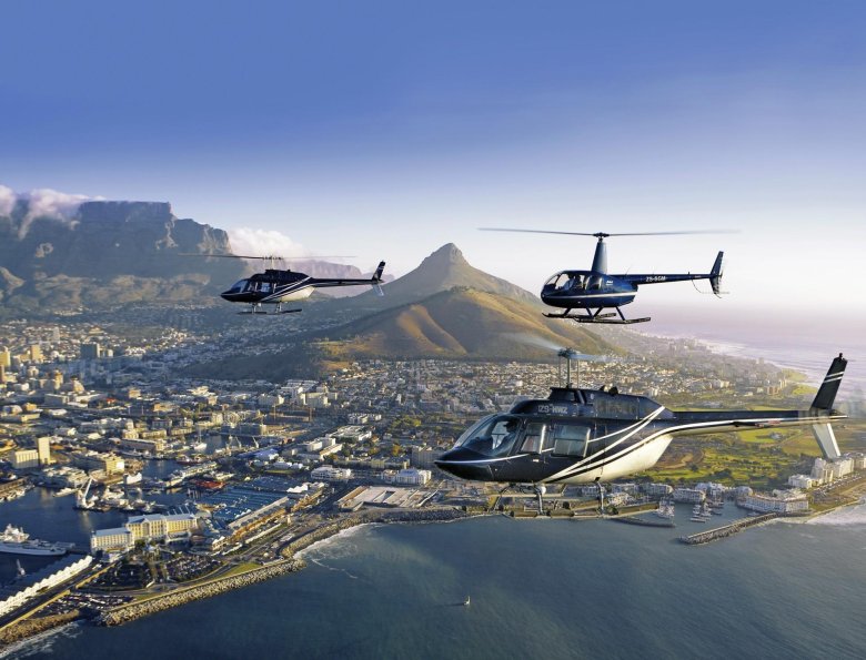 Helicopter tour