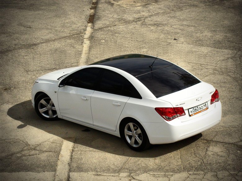 Chevrolet cruze белый