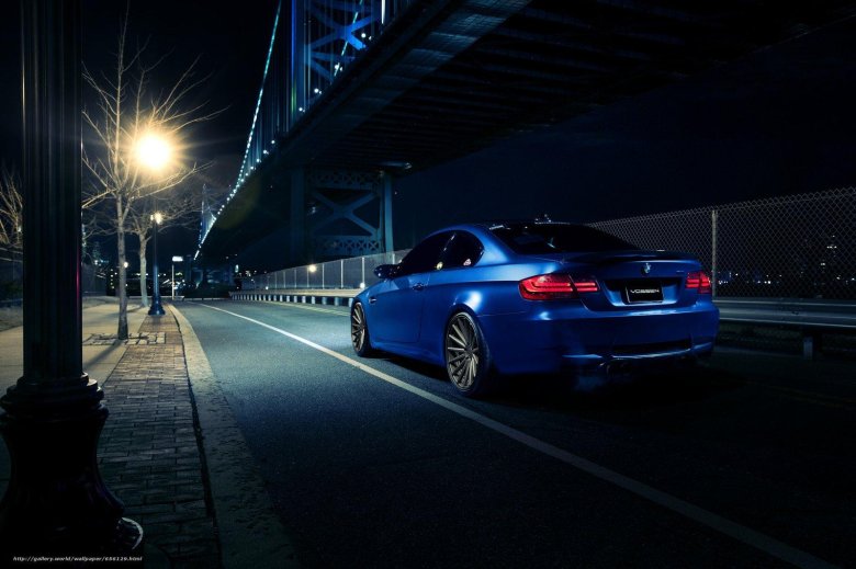 Bmw m5 неон