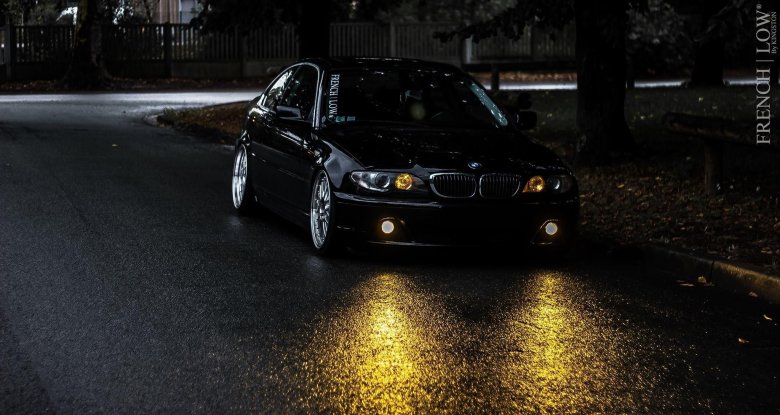 Bmw e46 черная