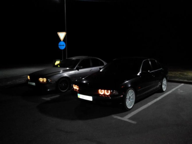 Bmw e34 night