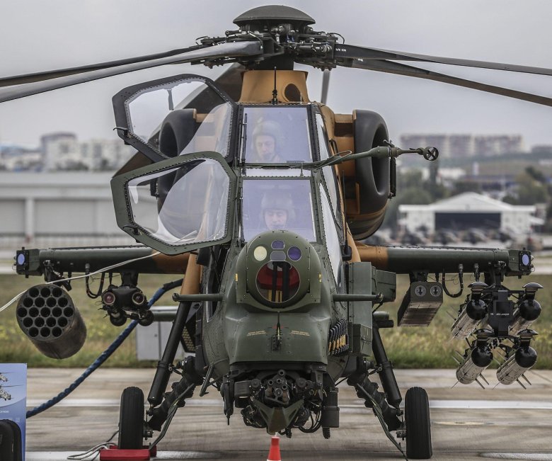 Вертолёты t129 atak