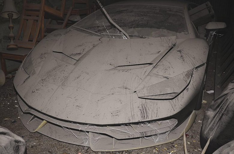 Ламборгини в пыли