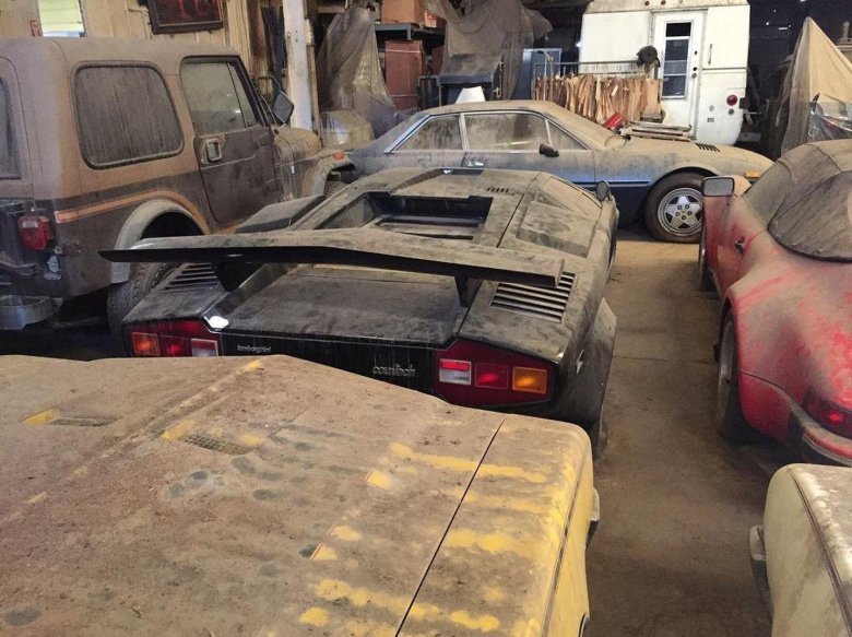 Заброшенная ламборгини