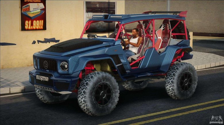 Mercedes-benz g63 gta 5 rp