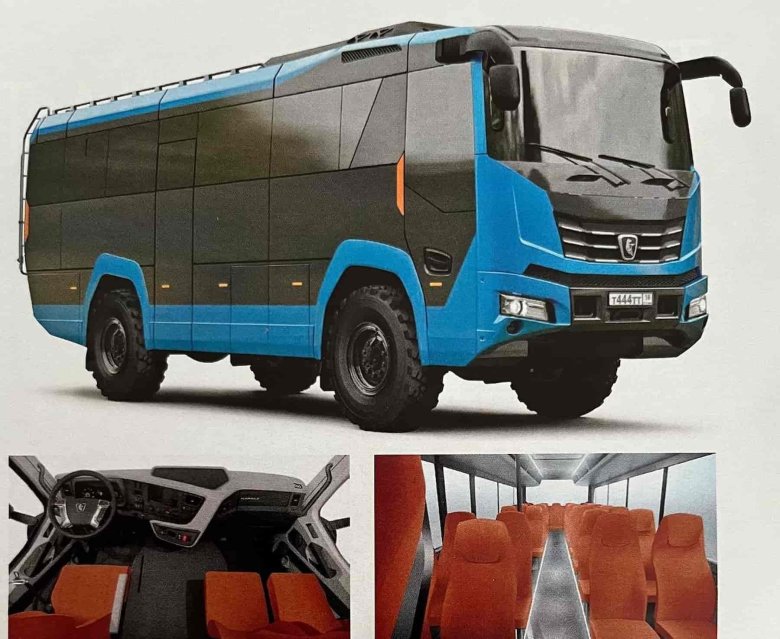 Новый камаз автобус