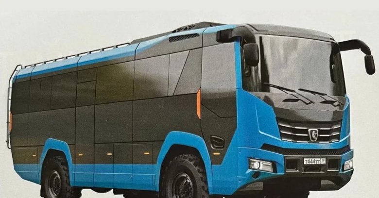 Полноприводный автобус камаз 6250