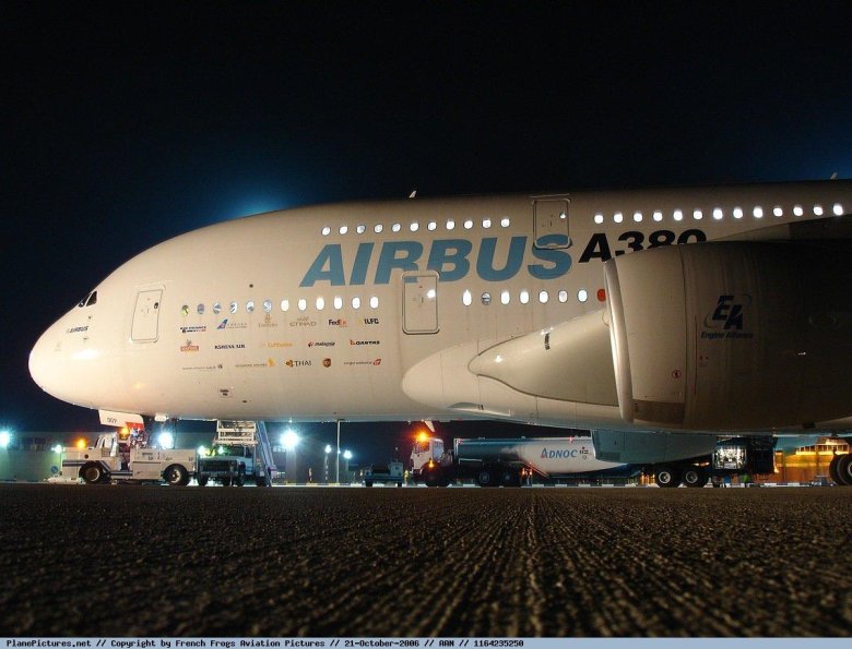 Самолет аэробус а380