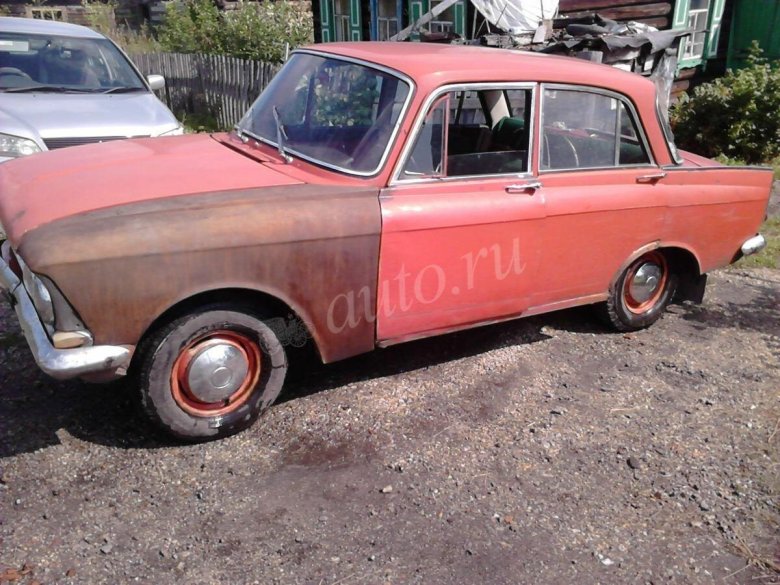 Москвич 408 красный