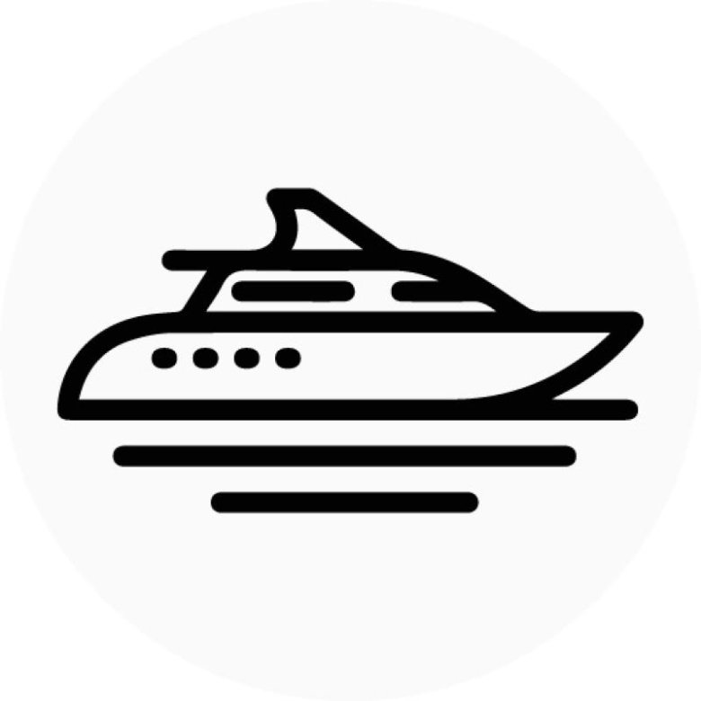 Яхта иконка