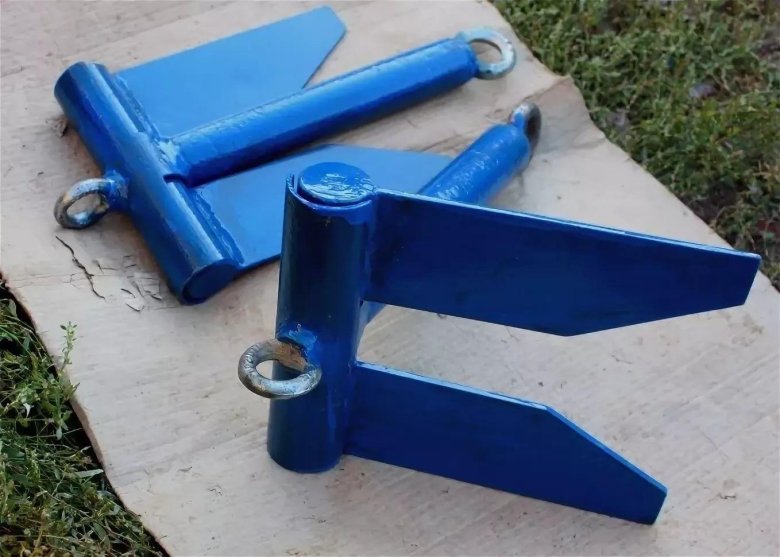 Сварной якорь курбатова