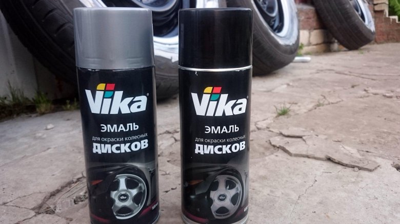 Vika эмаль для окраски колесных дисков