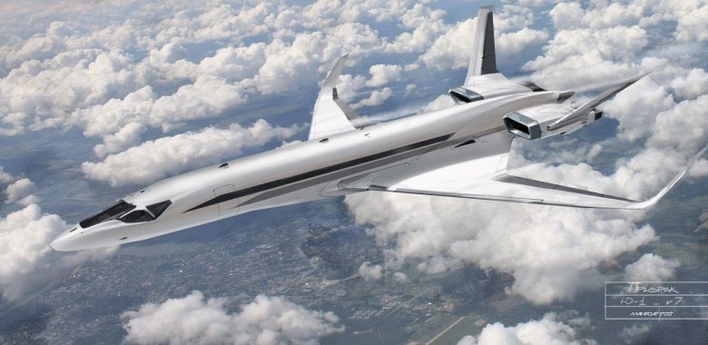 Сверхзвуковой пассажирский самолет