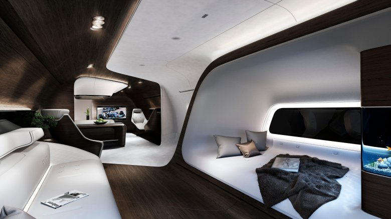 Mercedes benz business jet