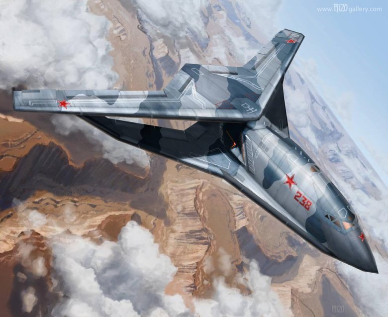 Стелс истребитель 6 поколения