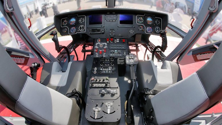 Вертолет ансат м кабина