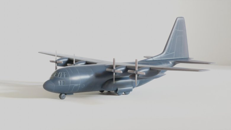 C-130h hercules 1/72 звезда