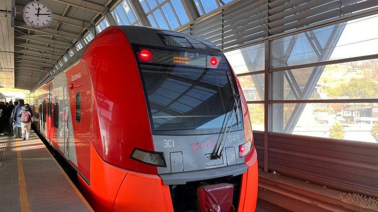 Поезд ласточка сочи