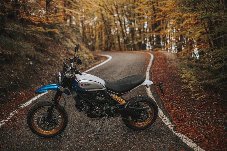 Ducati scrambler desert sled