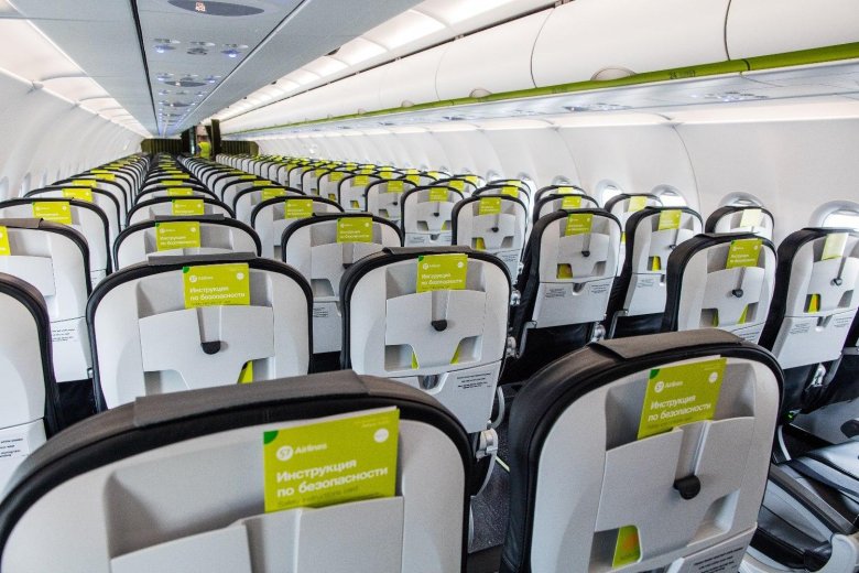 Airbus a 320 neo салон
