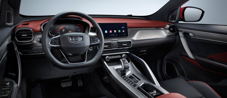 Салон geely coolray