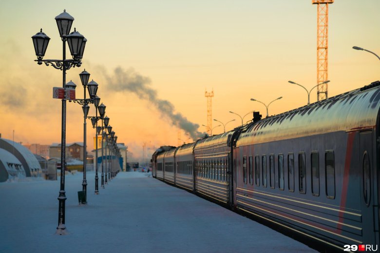 Москва архангельск поезд