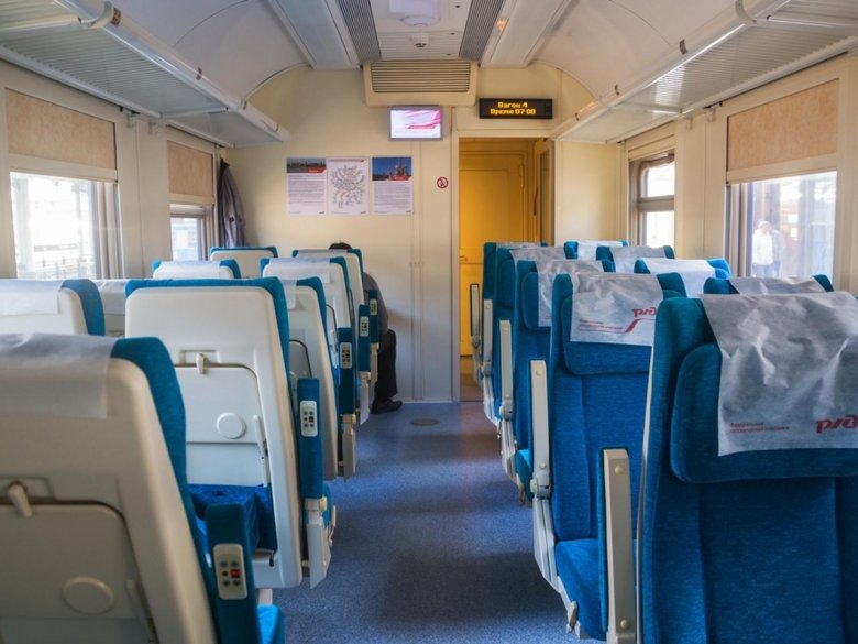Сидячие вагоны ржд