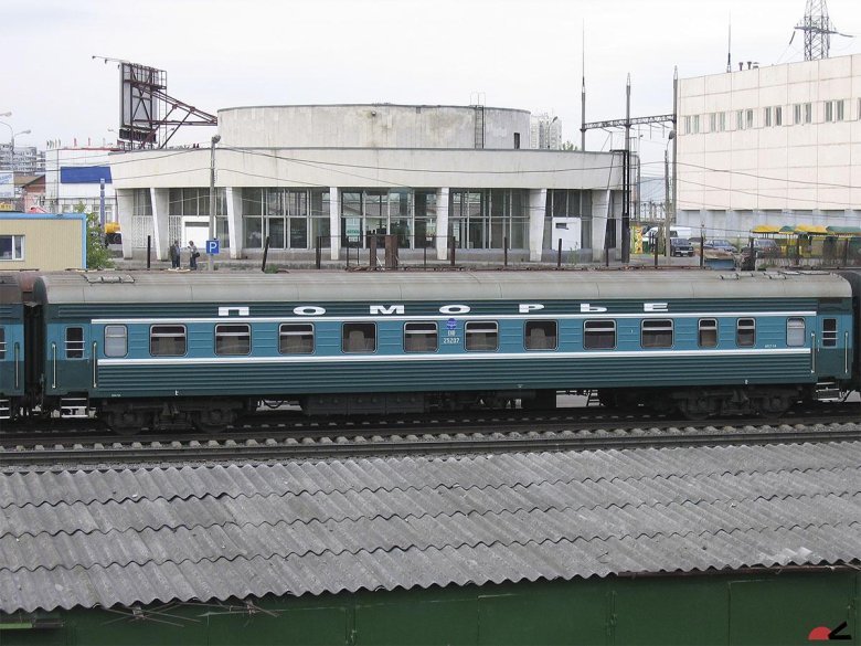 Фирменный поезд поморье 116м