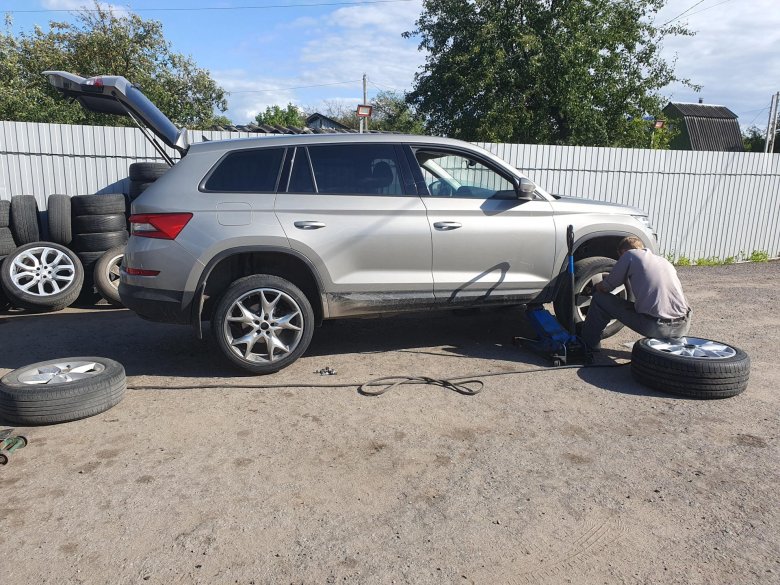 Шкода кодиак диски r20