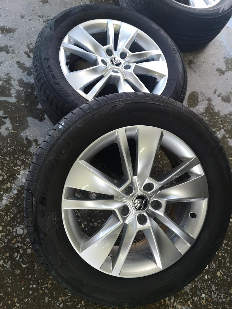 Диски skoda kodiaq r18