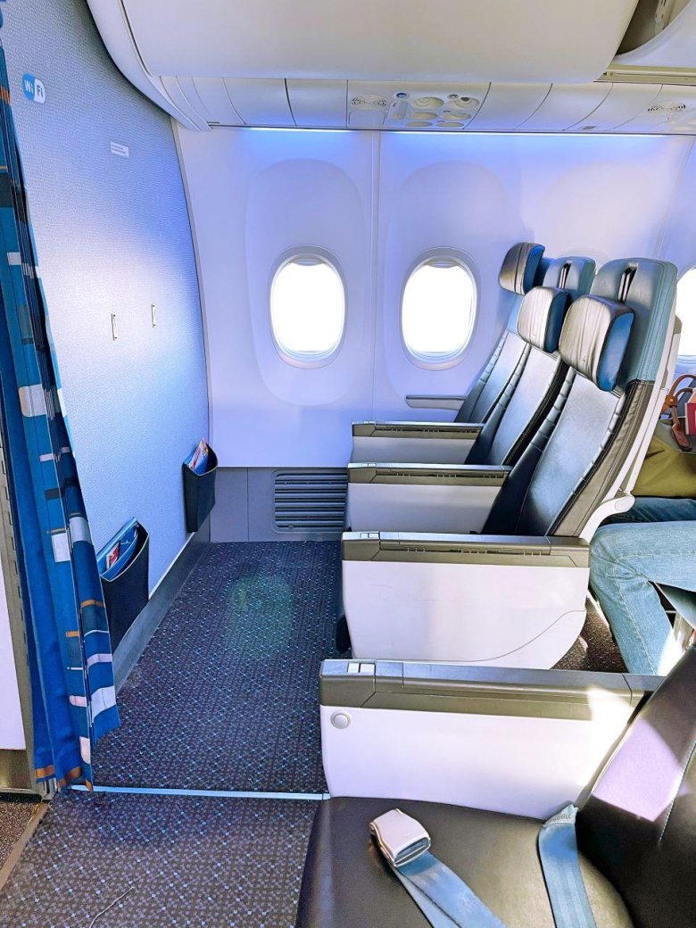 Boeing 787-9 klm business class