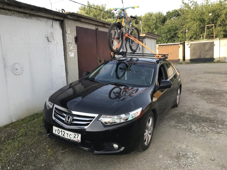 Багажник на крышу honda accord viii