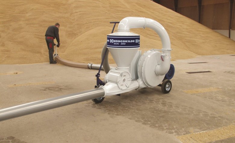 Пневмотранспортер kongskilde suc 500e