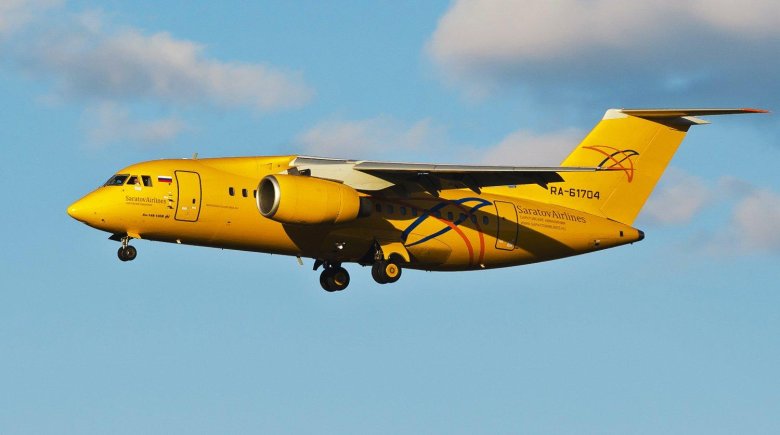 Ан-148 саратовских авиалиний