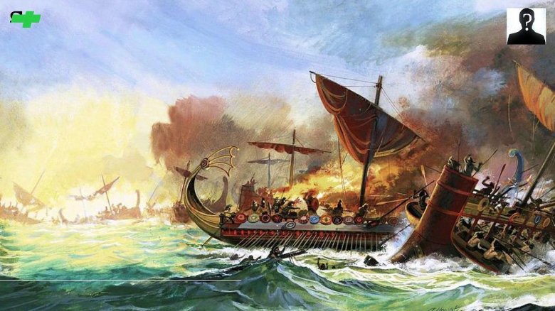 Саламинская битва в древней греции