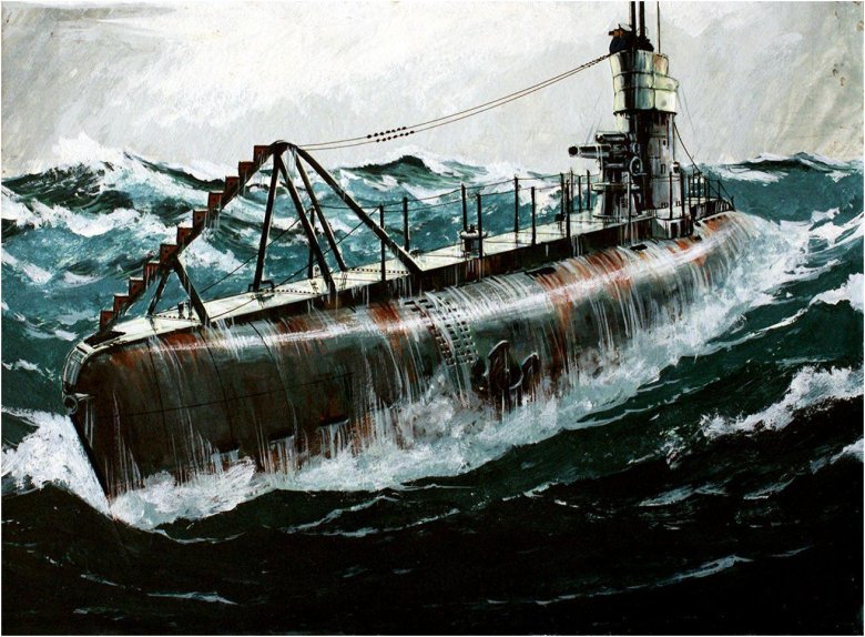 Немецкая подводная лодка