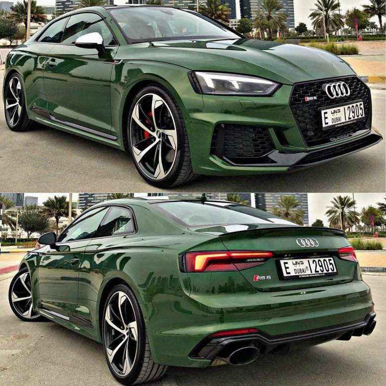Audi rs5 green