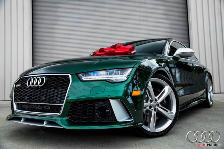 Audi rs7 green
