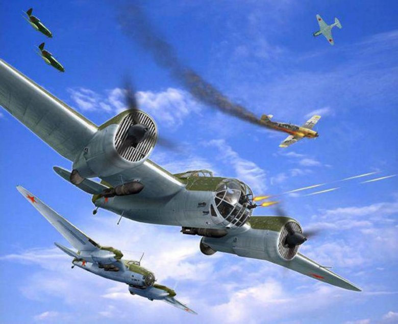 Скоростной бомбардировщик сб-2