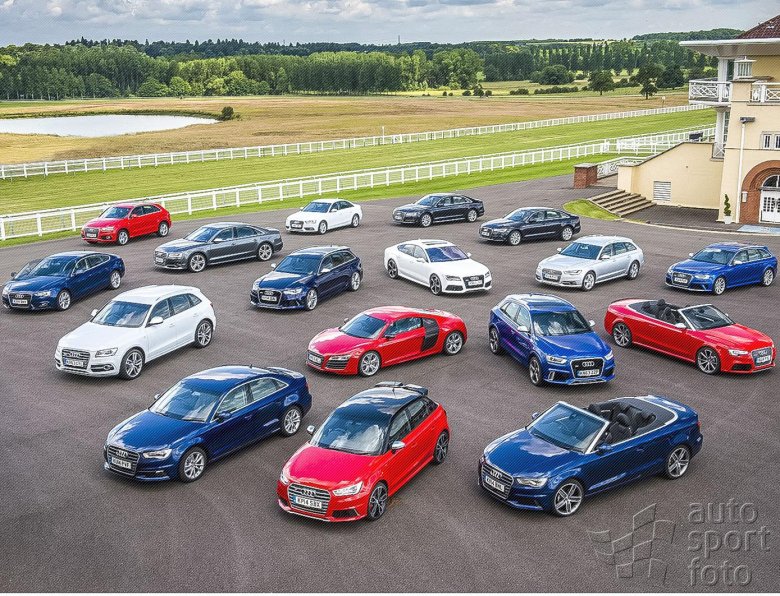 Audi модельный ряд 2022