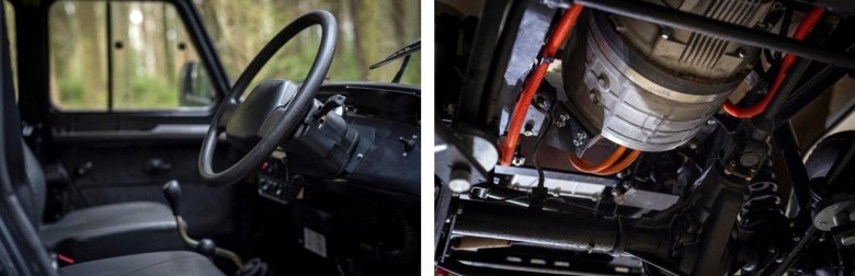 Электрический уаз хантер